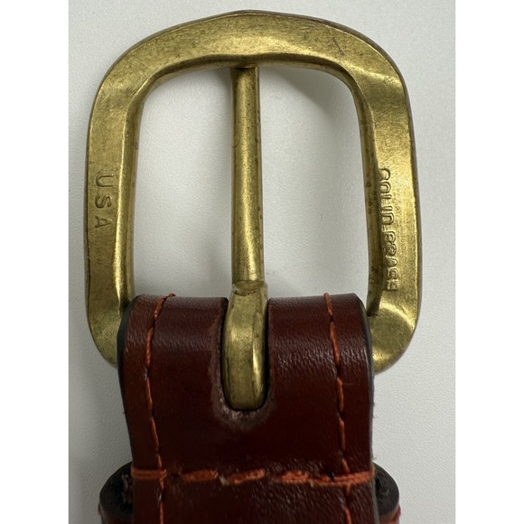 Smathers & Branson Needlepoint Handcrafted Belt New  Irish Shamrock Size L Kids - Picture 8 of 12